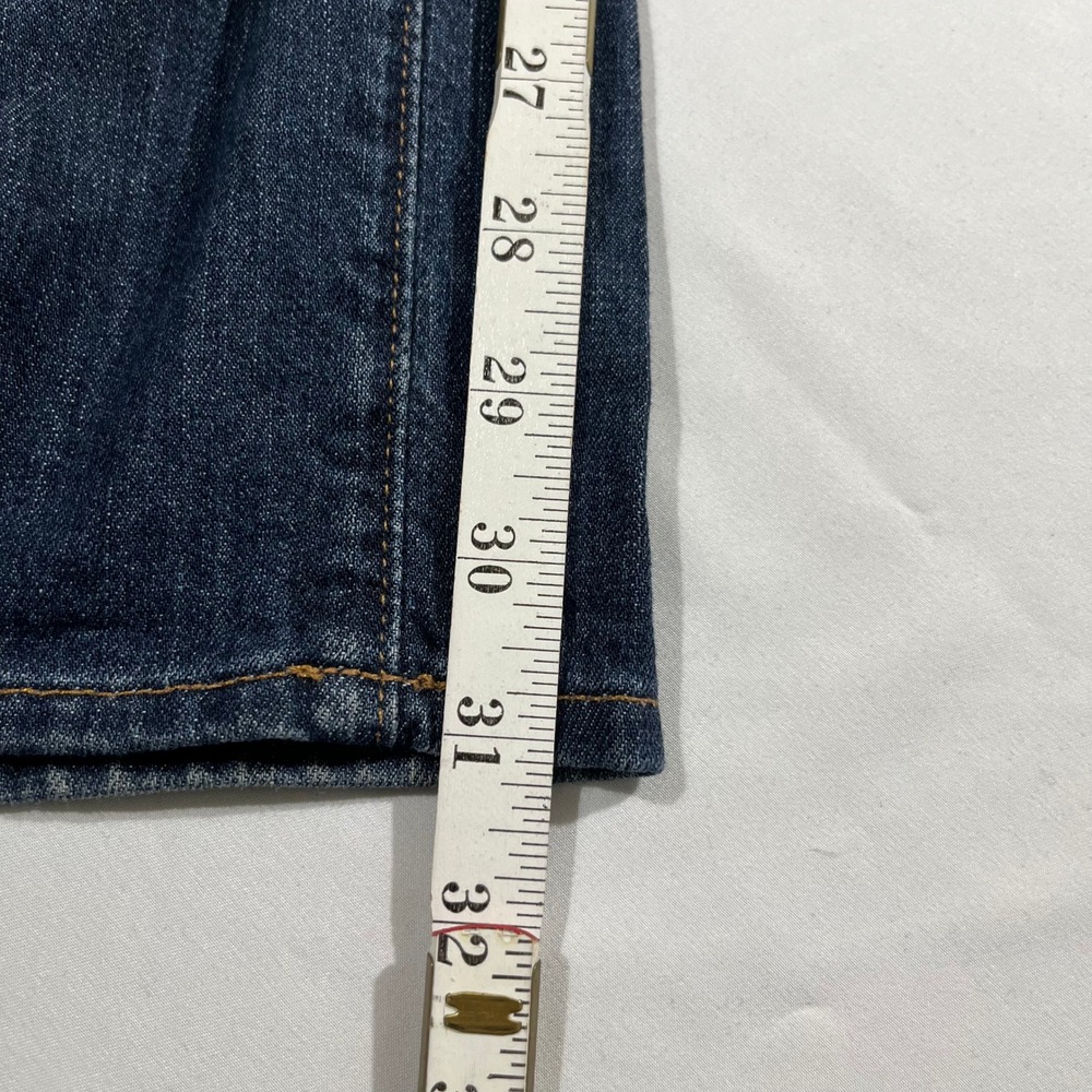 L.L.Bean Favorite Fit Jeans Women 12 MT Blue Straight Leg Medium Wash 292220 - Picture 10 of 13